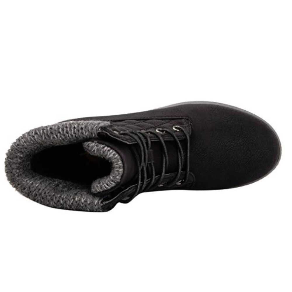 Womens "Mariah" Black Winter Boots - Picture 6 of 7